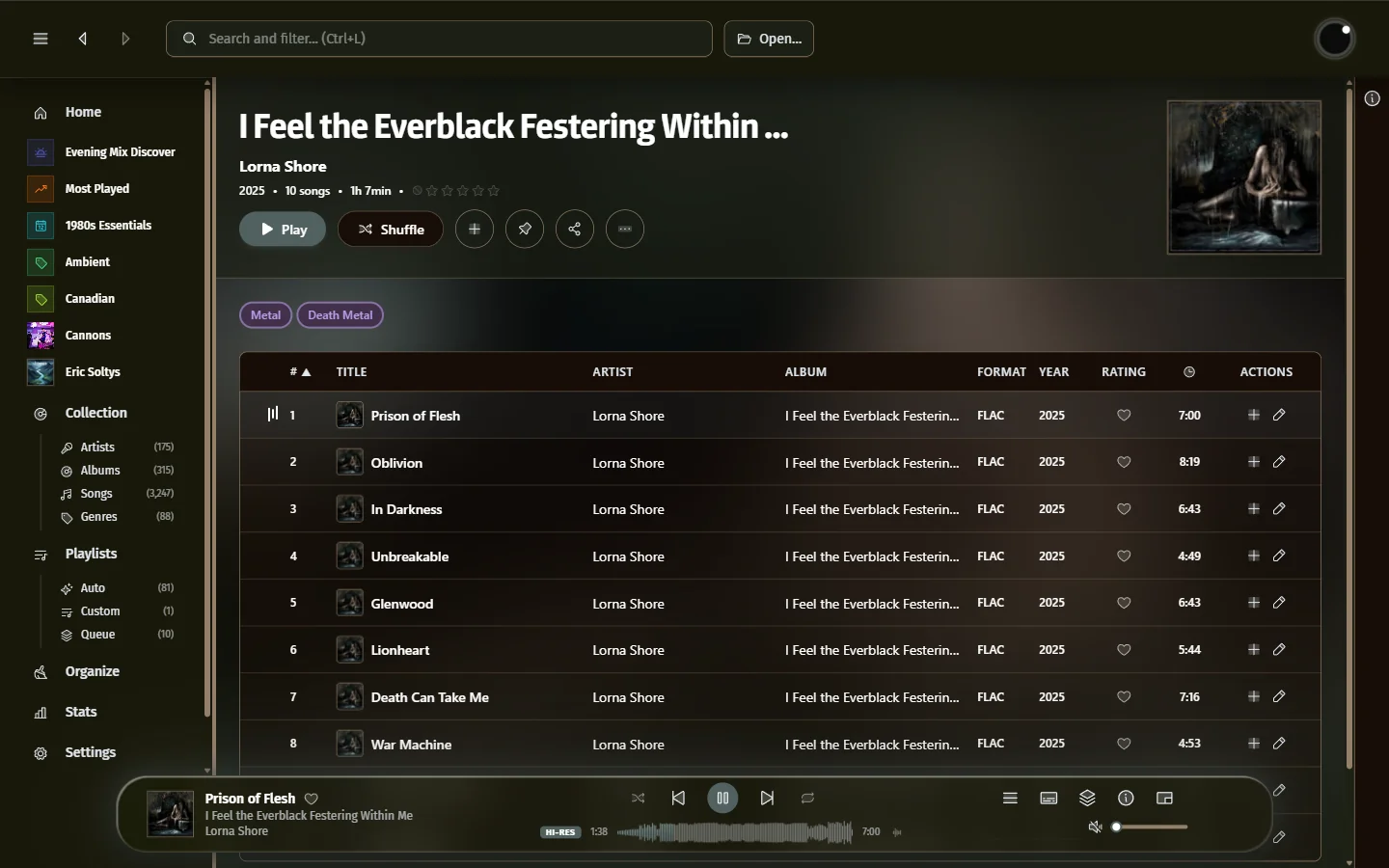 Luminous Music Player theme preview 2