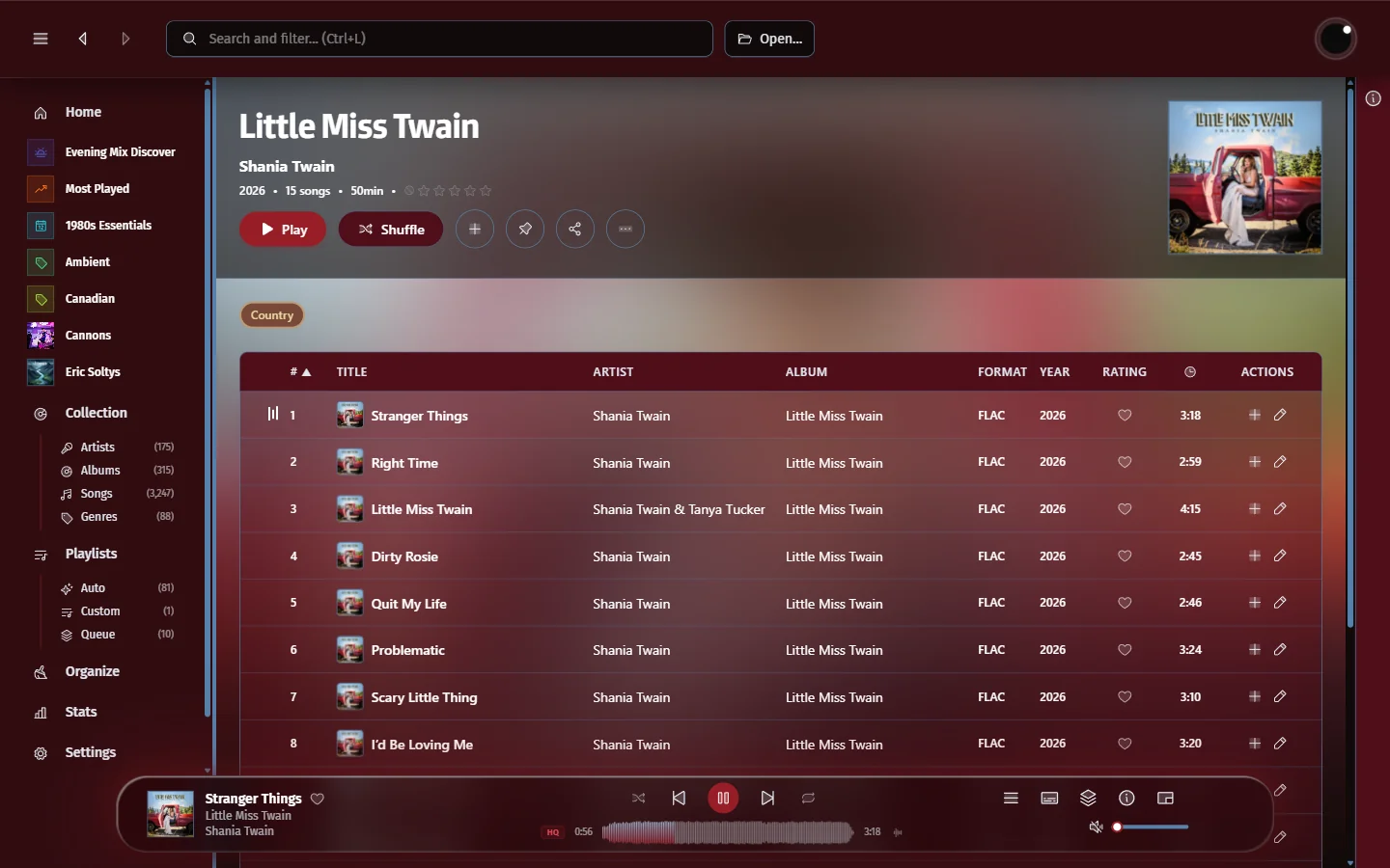 Luminous Music Player theme preview 5