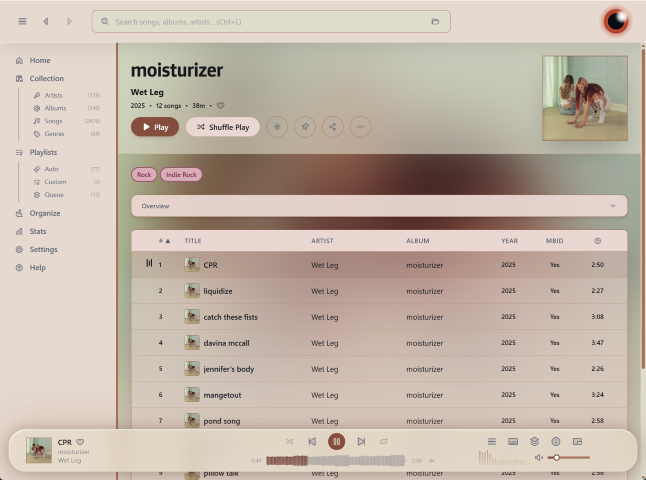 Luminous Music Player theme preview 7